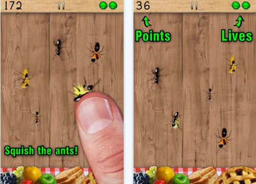 The Game of Ant Smasher on iPad and iPhone
