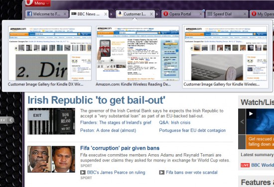 Opera 11 beta Opera 11 beta