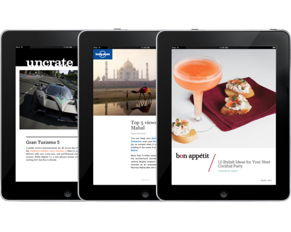 Apple iPad Flipboard Application