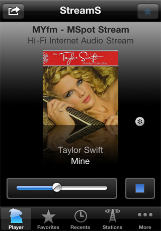 internet radio app for iPhone