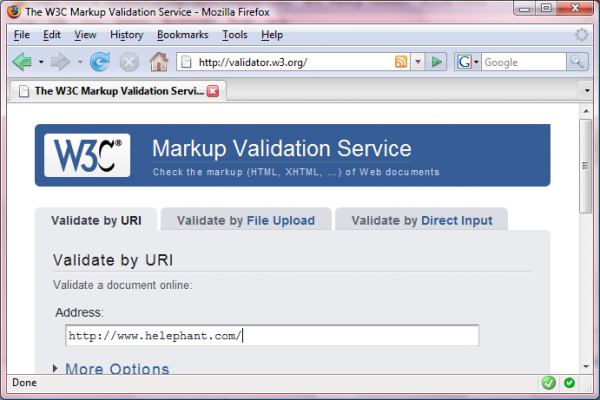 Fixing and Validating Your HTML Code