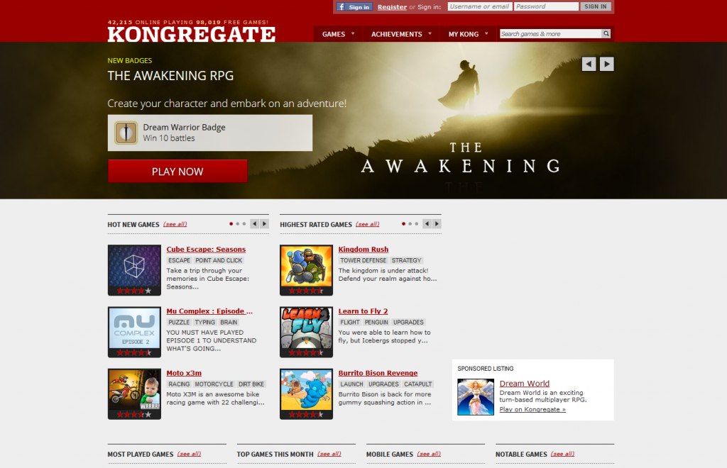 The 4 Best Free Online Gaming Sites