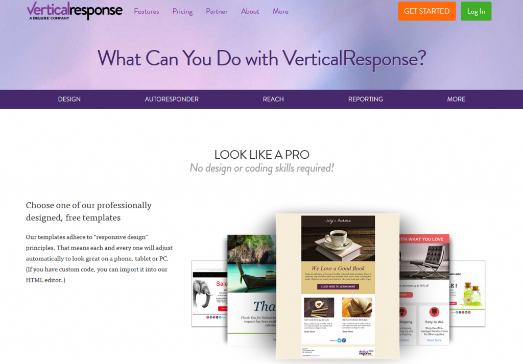 GetResponse vs VerticalResponse