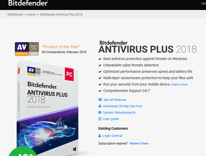 Bitdefender Antivirus Review