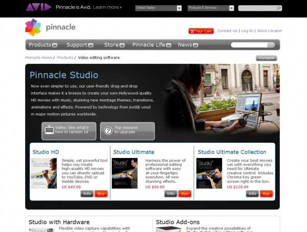 Making Movies with Pinnacle Studio 14 Ultimate