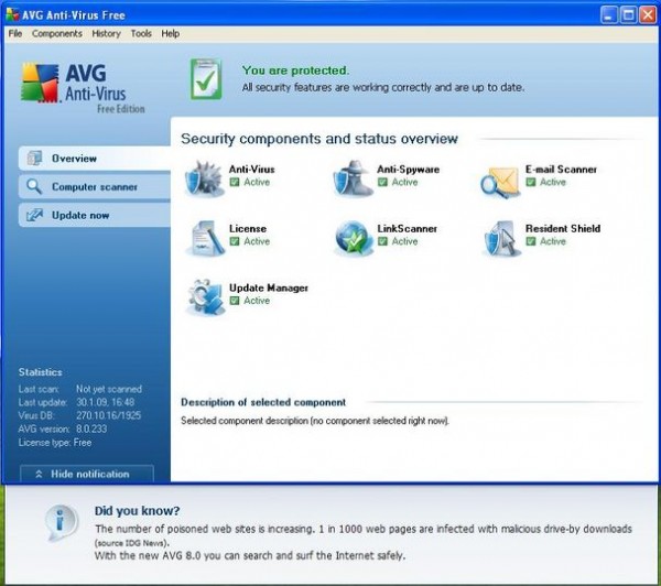 AVG Free Edition: The AntiVirus Solution AVG Free Edition: The AntiVirus Solution
