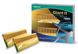 Apacer Giant II Dual Channel Memory Kit