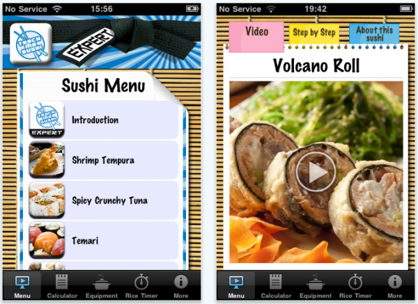 A Consumer Review of Teach Me Sushi Expert App for iPhone
