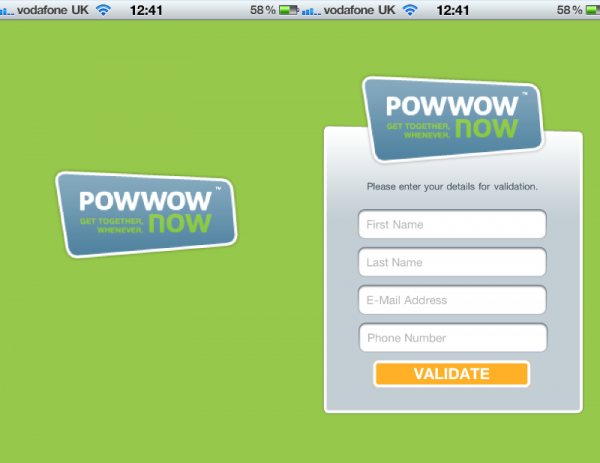A Review of Powwownow for the iPhone