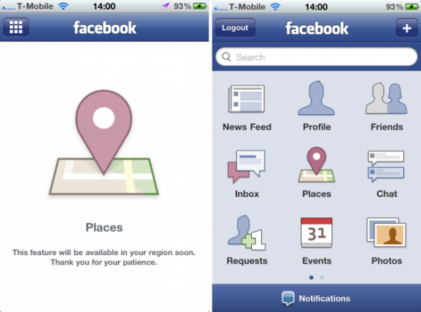 Places & More Now Updated On the Facebook App