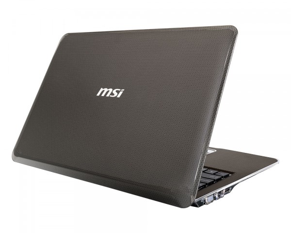 X350 Slim from MSI: Ultra portable laptop with outstanding keyboard
