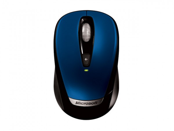 The New Blue Wireless Mouse by Microsoft