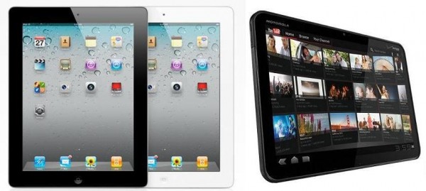 The iPad 2 and Xoom Comparison