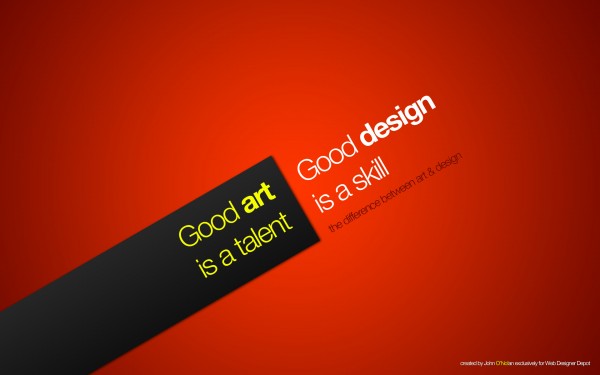 The Deviation between Artists and Designers The Deviation between Artists and Designers