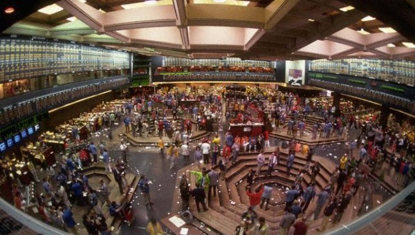 Interior of Chicago Board of Trade