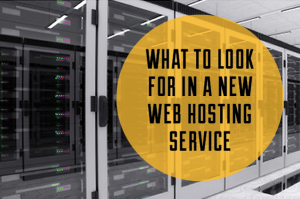 What To Look For In A New Web Hosting Service