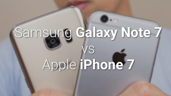 Battle Of The Phablets - Galaxy Note 7 vs. iPhone 7 Plus