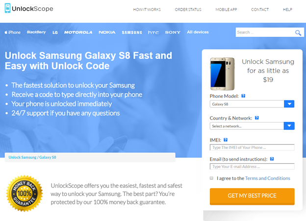 How To Unlock Samsung Galaxy S8